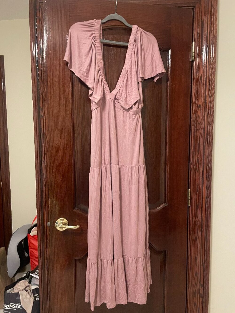 Women's Dress - New- Size Lg Light rose color